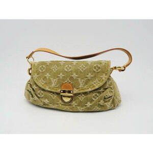 Louis Vuitton Monogram Denim Pleaty Vert